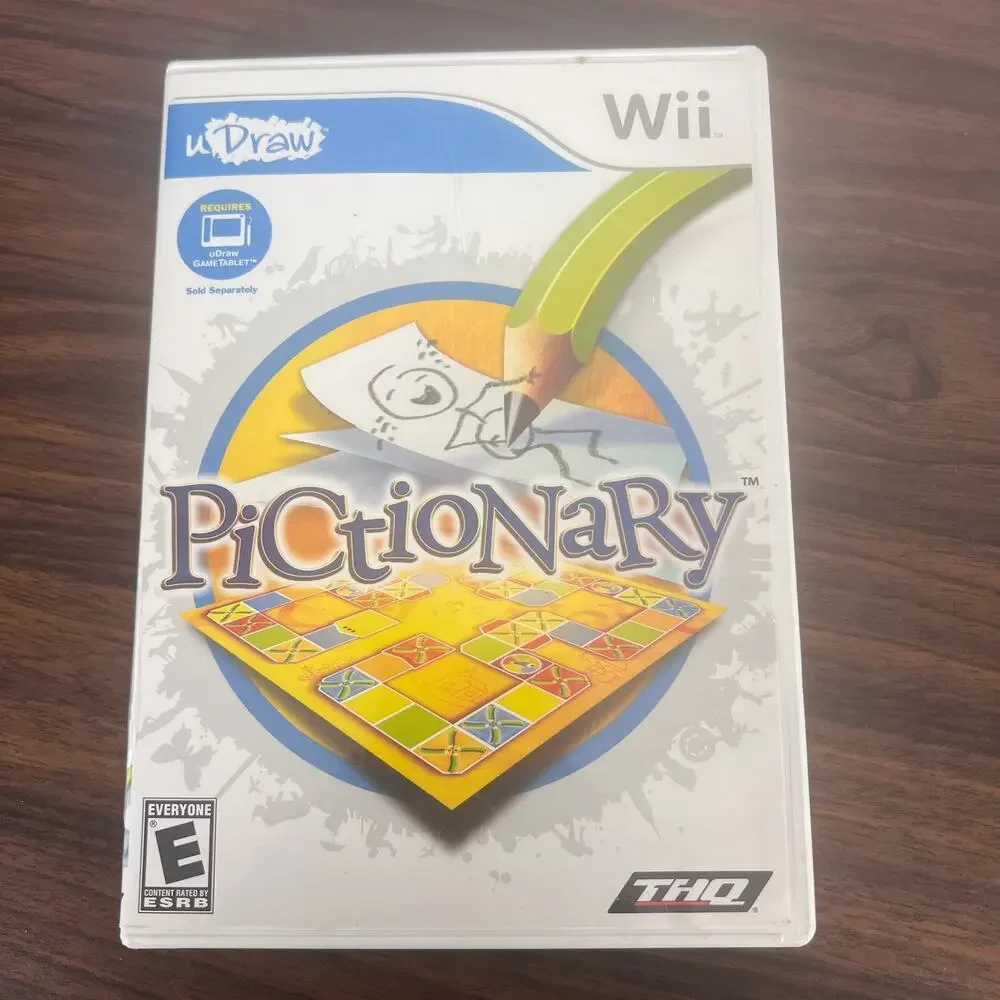 Wii Lot of 4 Video Games Monopoly Backyard Football Pictionary Toy Story CIB